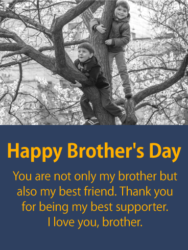 What is the National Brother’s Day?